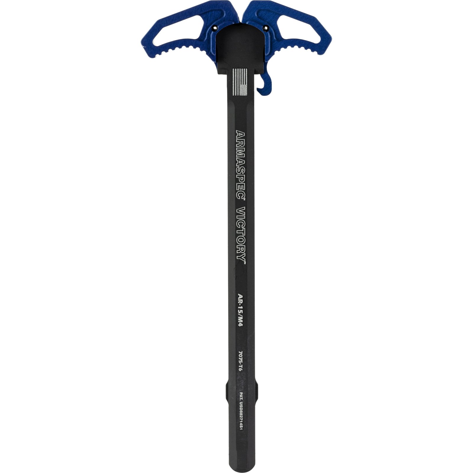Armaspec ARM161BLUE Victory AR-15 Ambidextrous Charging Handle Blue