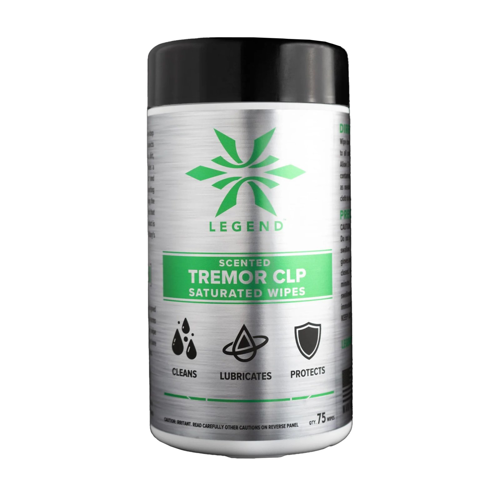 Legend Outdoor Gear TRMR-SW-75 Scented CLP Lubricating Wipes, 75 Count