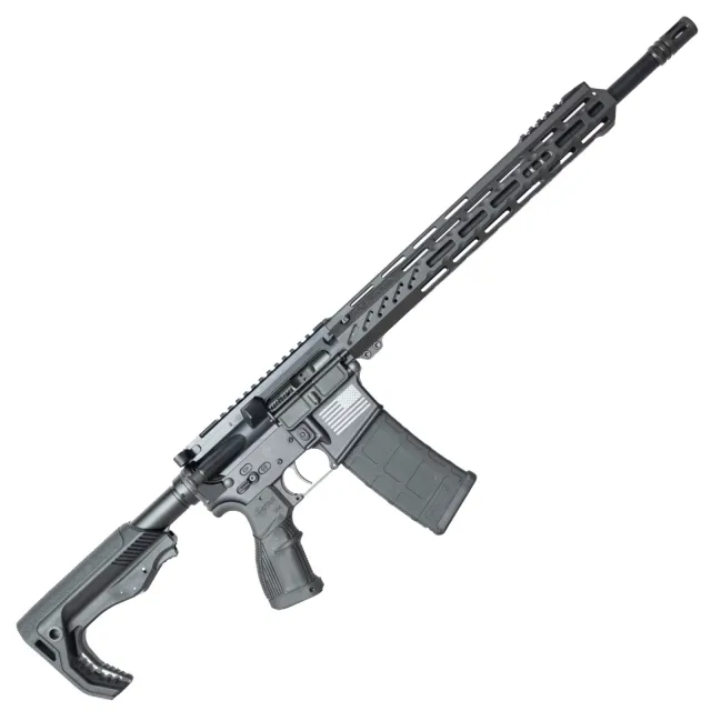 Fostech Tech Stryker 5.56 NATO 16 In Black Mach 2 Handguard