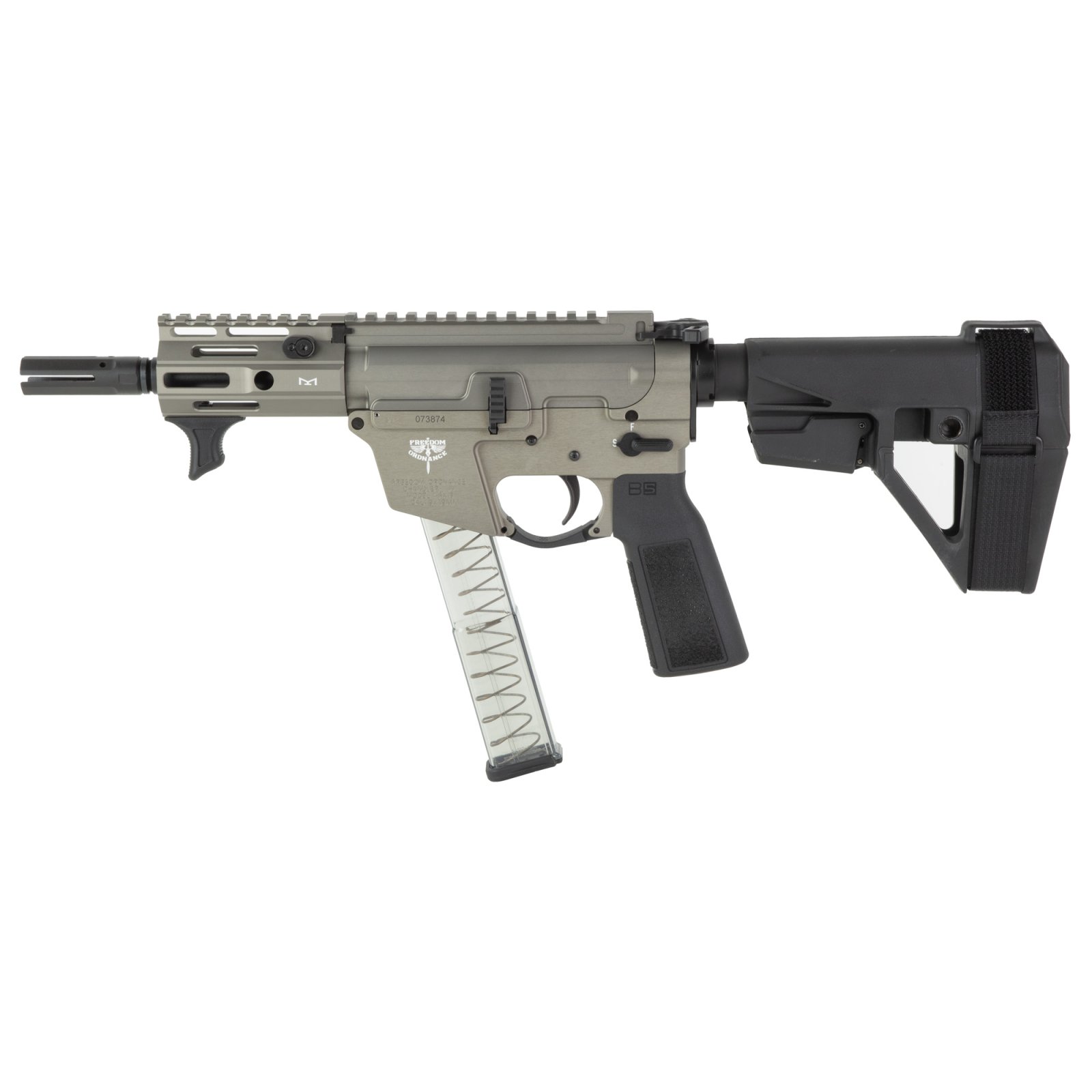 Freedom Ordnance FX9 Elite Semi-automatic Pistol 9MM 4" Barrel Flash
