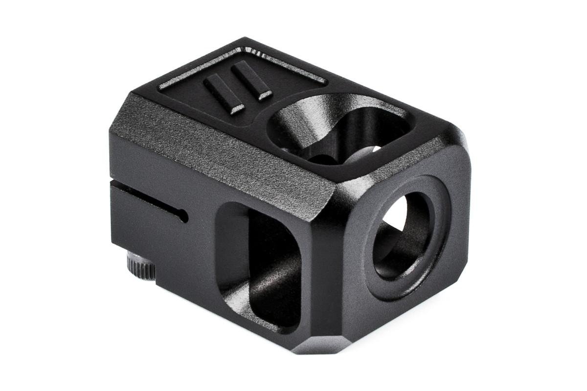ZEV Technologies COMP-PRO-V2 9mm Black Compensator 1/2x28mm Thread