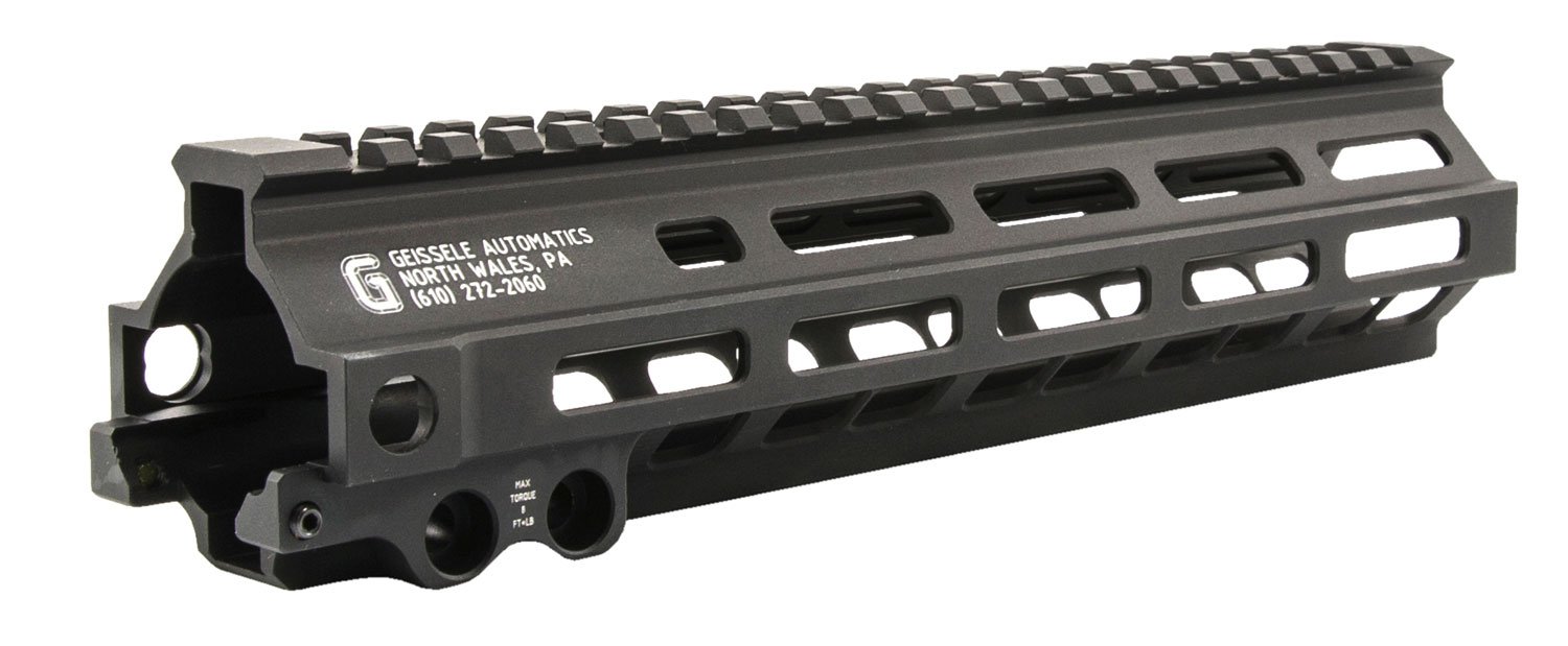 Geissele 05284B MK8 Super Modular Rail 9.5" M-LOK 6061-T6 Aluminum Black - Geissele - RIFLE