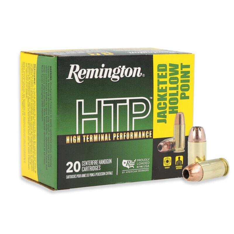Remington HTP, 45 Auto, 185gr JHP Ammo, Pack of 20 - Remington Arms Company, LLC - 45 AUTO