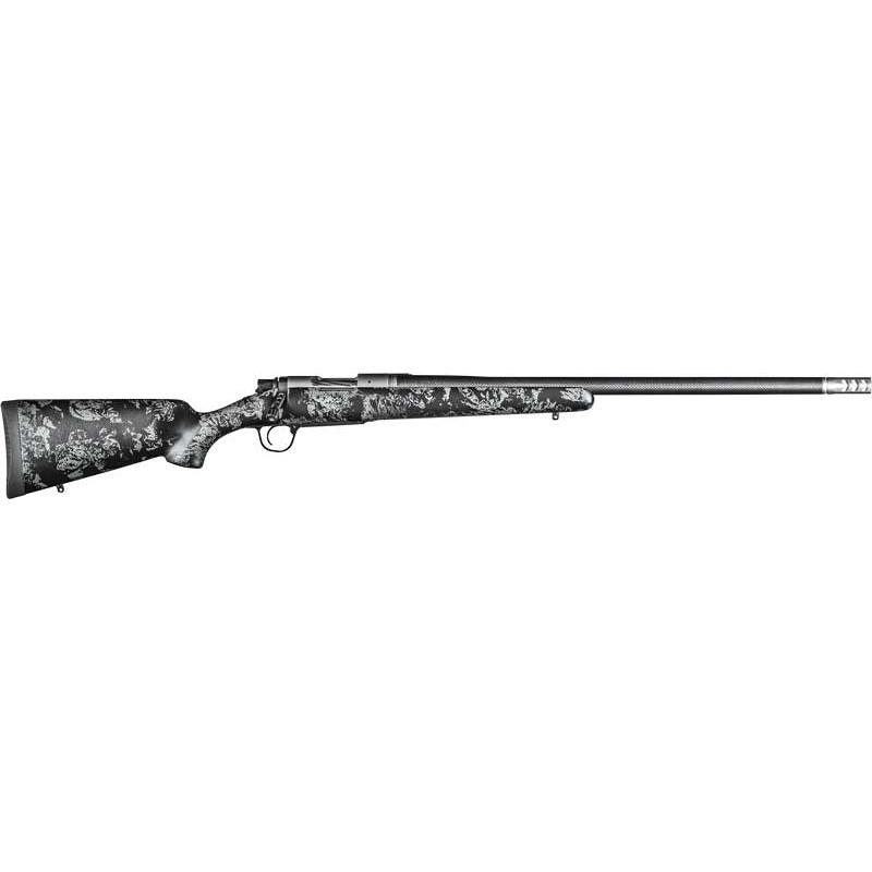 Christensen Arms Ridgeline 6.5 PRC Bolt Action Rifle - 20" Barrel, Silver, Lightweight Carbon Fiber Features, Sub-MOA Guarantee - CHRISTENSEN ARMS - 6.5 PRC