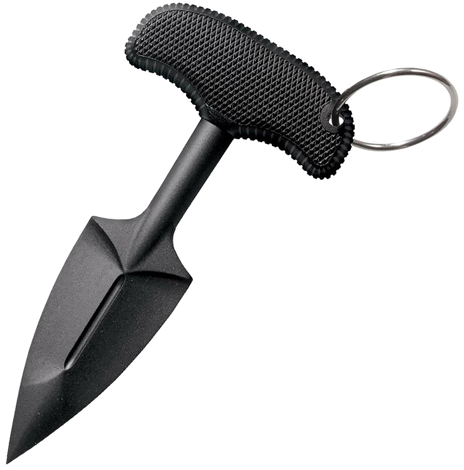 Cold Steel 92FPB FGX Push Blade II 2.25" Fixed Plain Black Griv-Ex Blade/Black Kray-Ex Handle - Cold Steel - SPEAR POINT