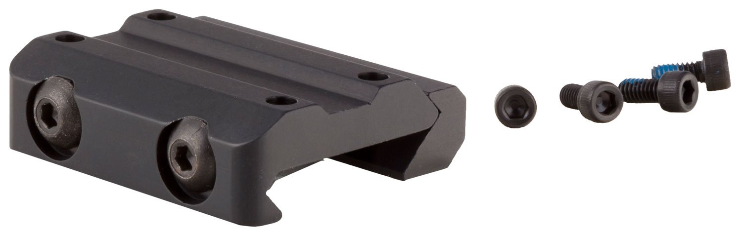 Trijicon AC32067 Quick Release Low Mount Adapter, Black Anodized Aluminum, 1.50" Length, 0.98" Height, BLAC Lever System, VCOG & ACOG Compatible