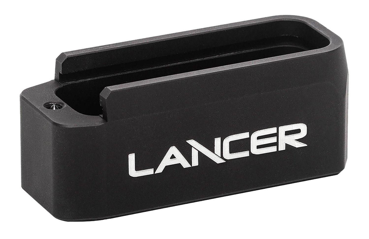 Buy Lancer EXTBP06BLK L5AWM Magazine Base Pad Extended 6rd Compatible w/ L5... online