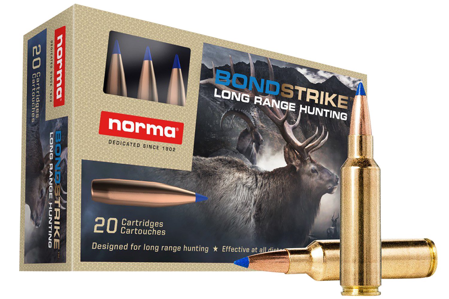 Buy Norma Ammunition 20175832 Dedicated Hunting Bondstrike 300WSM 180gr... online