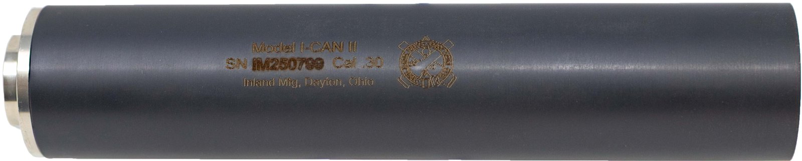 INLAND SUPPRESSOR I-CAN II 7.5 30CAL 5/8X24 BLK