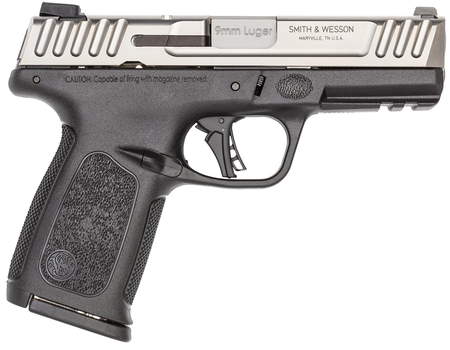 Smith & Wesson SD9 2.0 9mm 16+1 4" Barrel Satin Stainless Slide