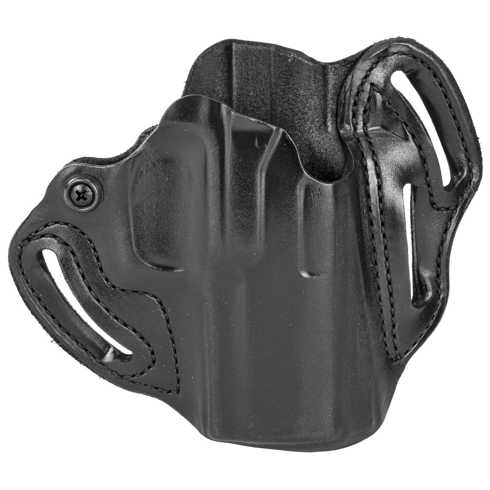 DeSantis 002BA8HZ0 Speed Scabbard Holster SIG P250C/P320C Black Leather