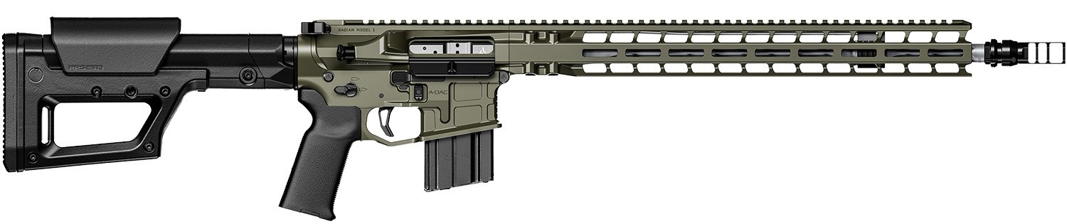 Radian Weapons RADN R0858 Model 1 6mm ARC 18 Inch 20 Rounds ODG Left Hand - Radian Weapons - 6MM ARC