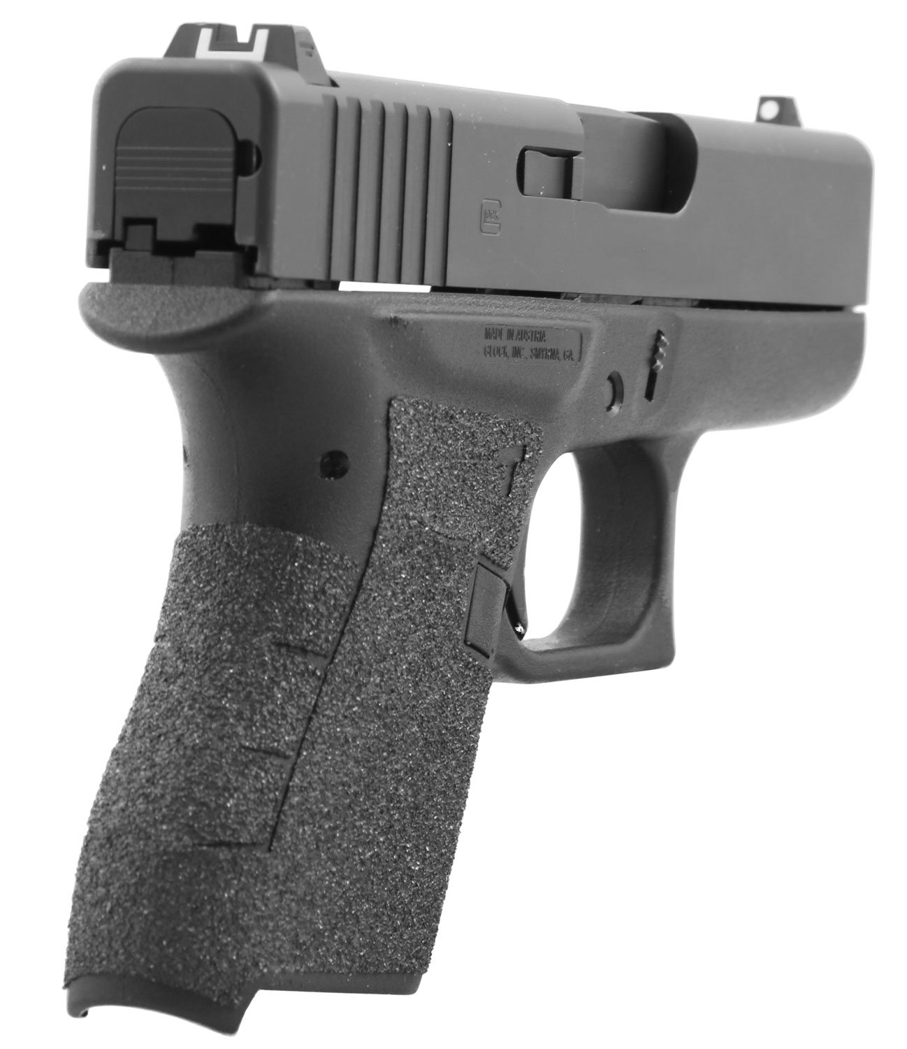 Talon Grips 100G Adhesive Grip Compatible w-Glock 43 Black Aggressive ... - TALON Grips Inc - GLOCK 43