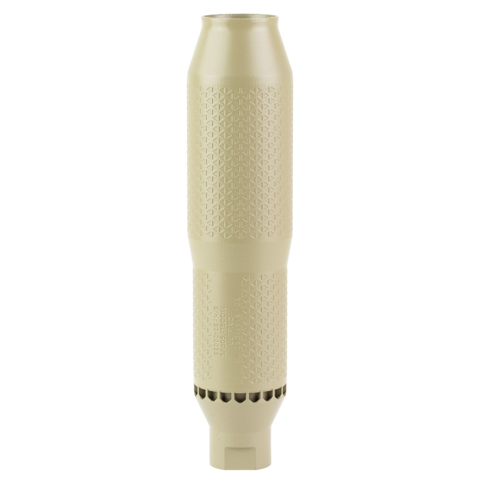 Radical Defense 50FVS Suppressor 50 BMG 1.125-12LH Direct Thread 2.5"