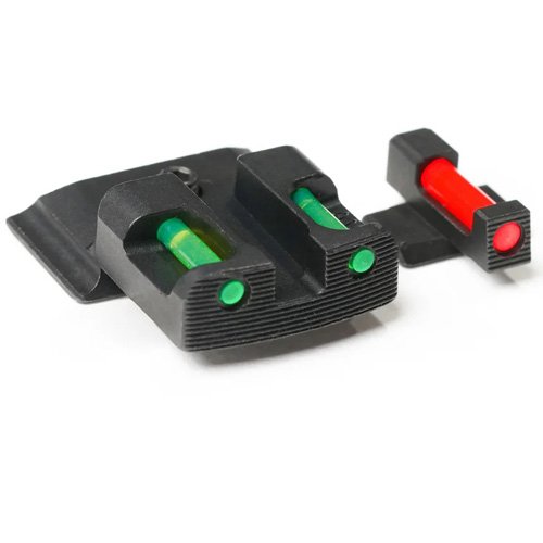 Tag Precision S&W M&P M2.0 Fiber Optic Pistol Sights Black 027BE027BG - TAG Precision