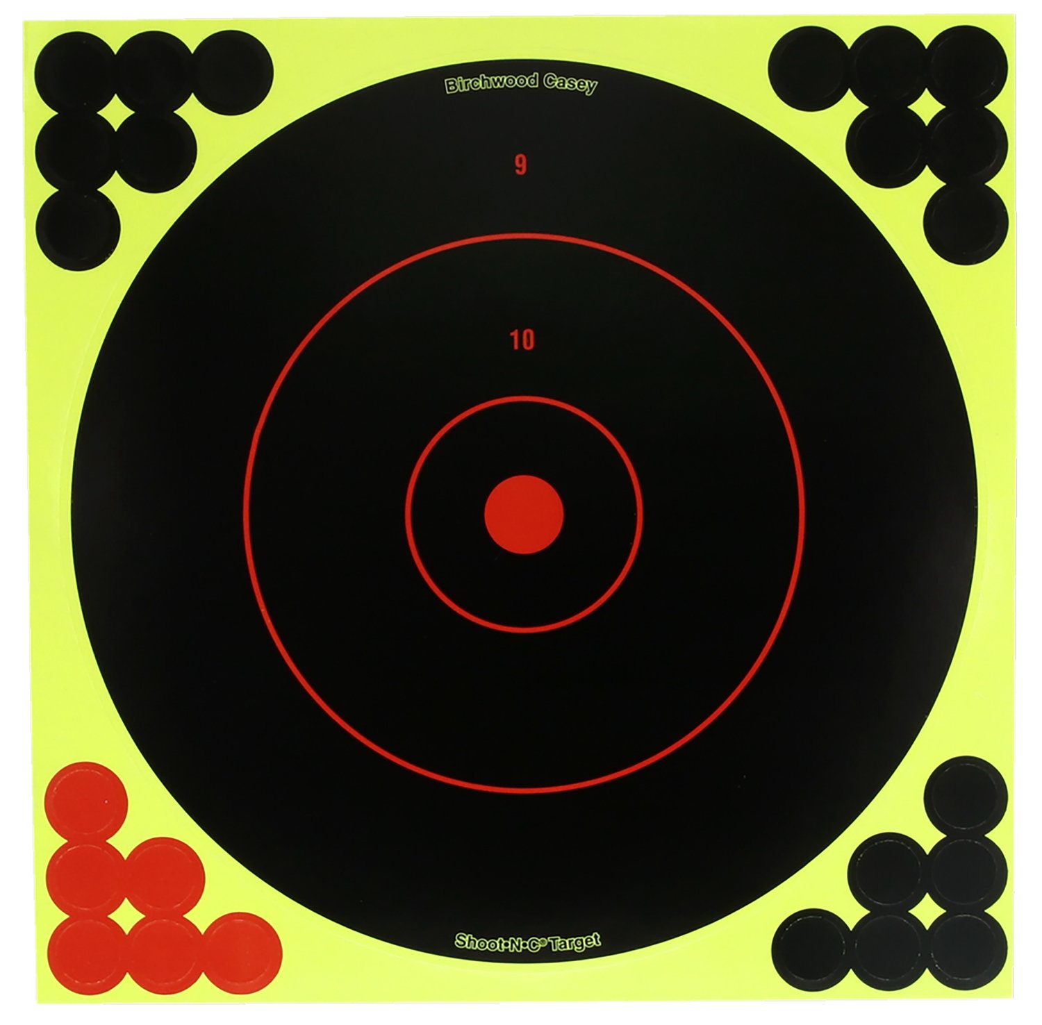 Birchwood Casey TDSNC825PK Target Dispenser Adhesive Paper 8" Bullseye - Birchwood Casey