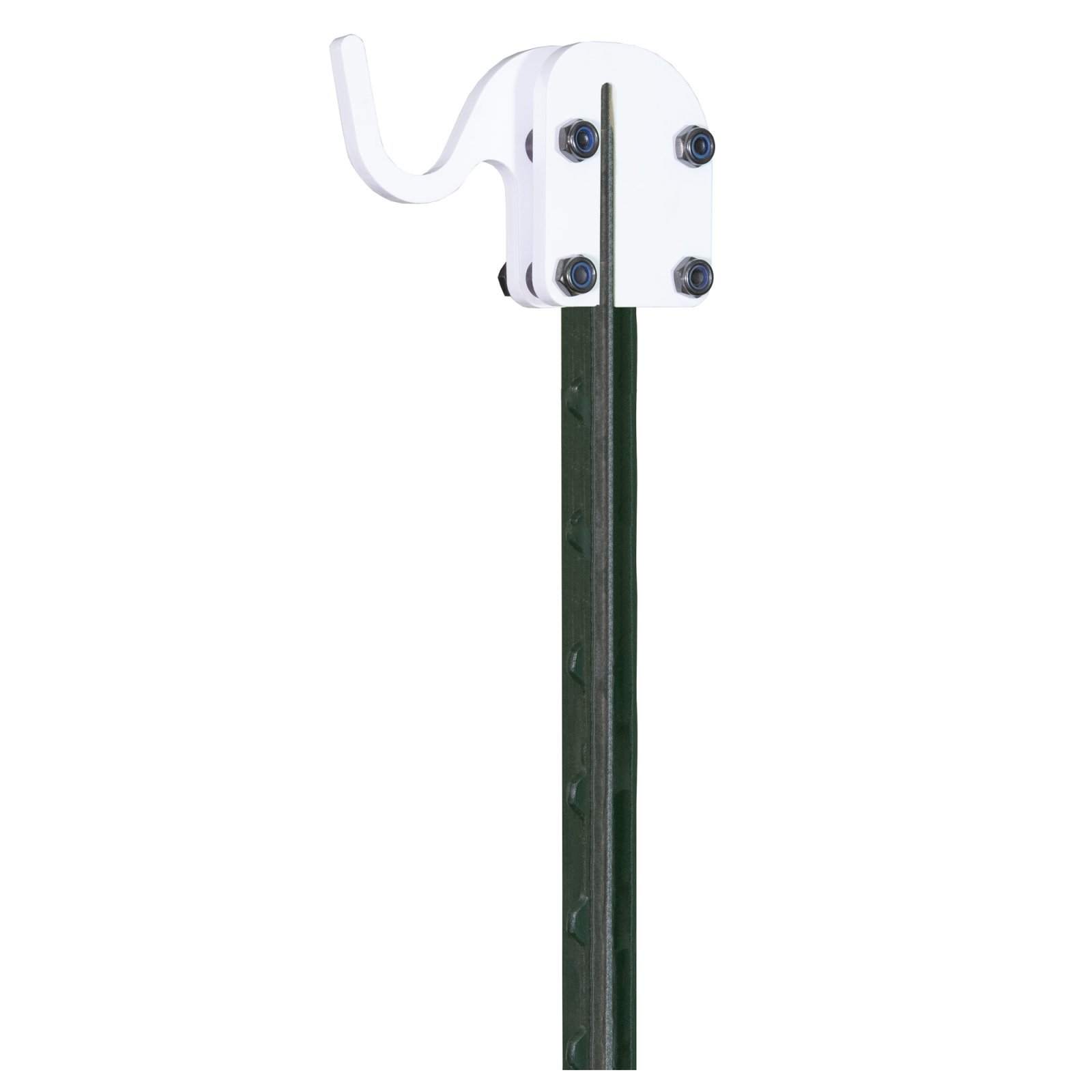 Birchwood Casey TPTH T-Post Target Hook 3/8 AR500 Steel White Hanger