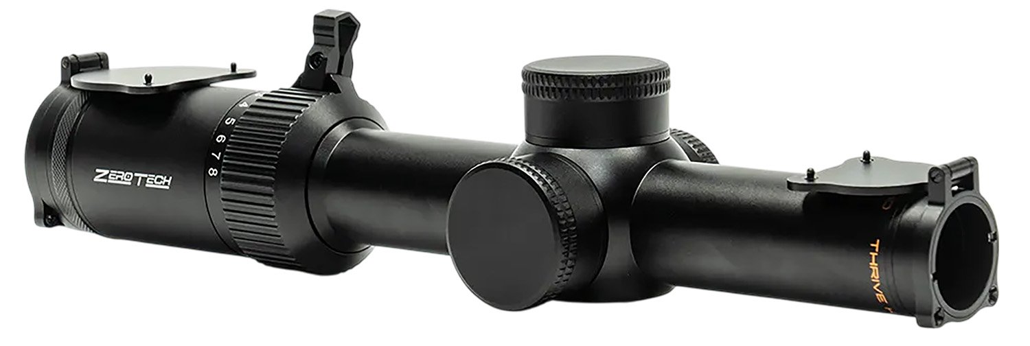 ZeroTech Thrive HD Rifle Scope 1-8x24 30mm SFP PHR4 MOA Illum Black - ZERO