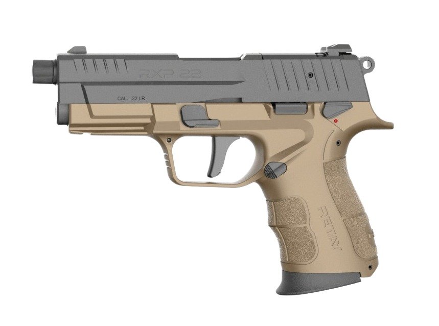 RETAY RXP22-FDE-BLKS-10TH RXP22 22 10R TH FDE/BLK - Retay USA - .22LR