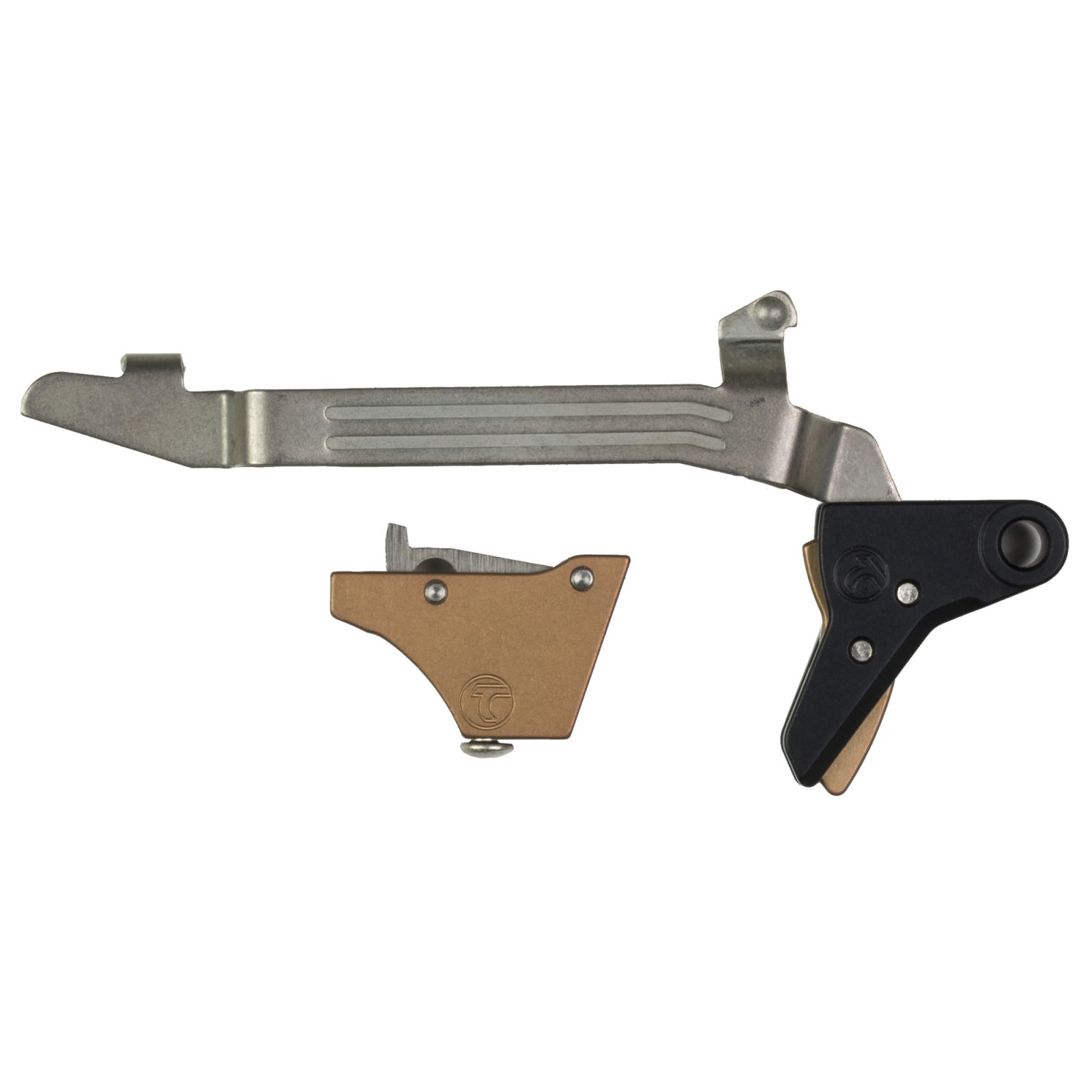 Timney ALPHAGLOCK34LRGBRNZE Alpha Competition Bronze Trigger Glock Gen3-4