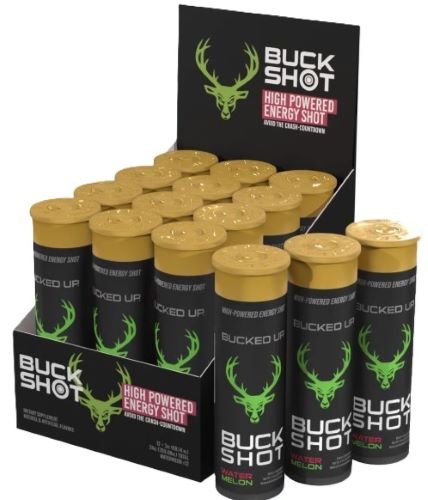 BUCKED UP 2OZ ENERGY SHOTS WATERMELON 2-12