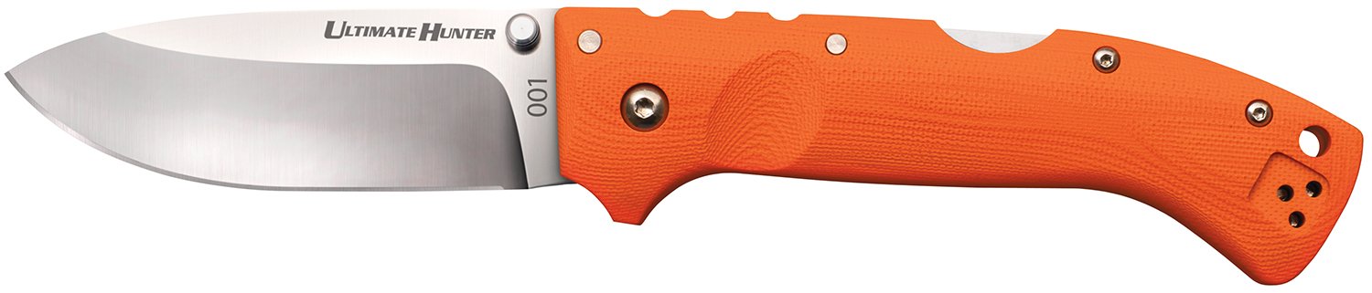 Cold Steel CS30URY Ultimate Hunter 3.5" S35VN Blade Orange G10 Handle - Cold Steel - DROP POINT