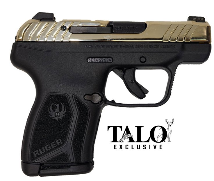 Ruger LCP MAX 380 ACP 2.75 in Champagne PVD 10 Round Double Action