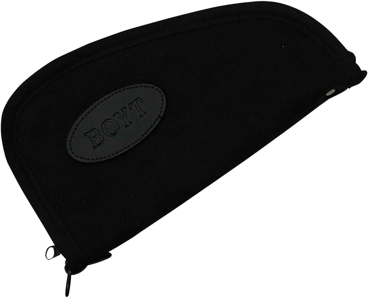 Boyt Harness PP41BLK Heart-Shaped Pistol Case Black Canvas 10" - Boyt Harness Company - BLACK