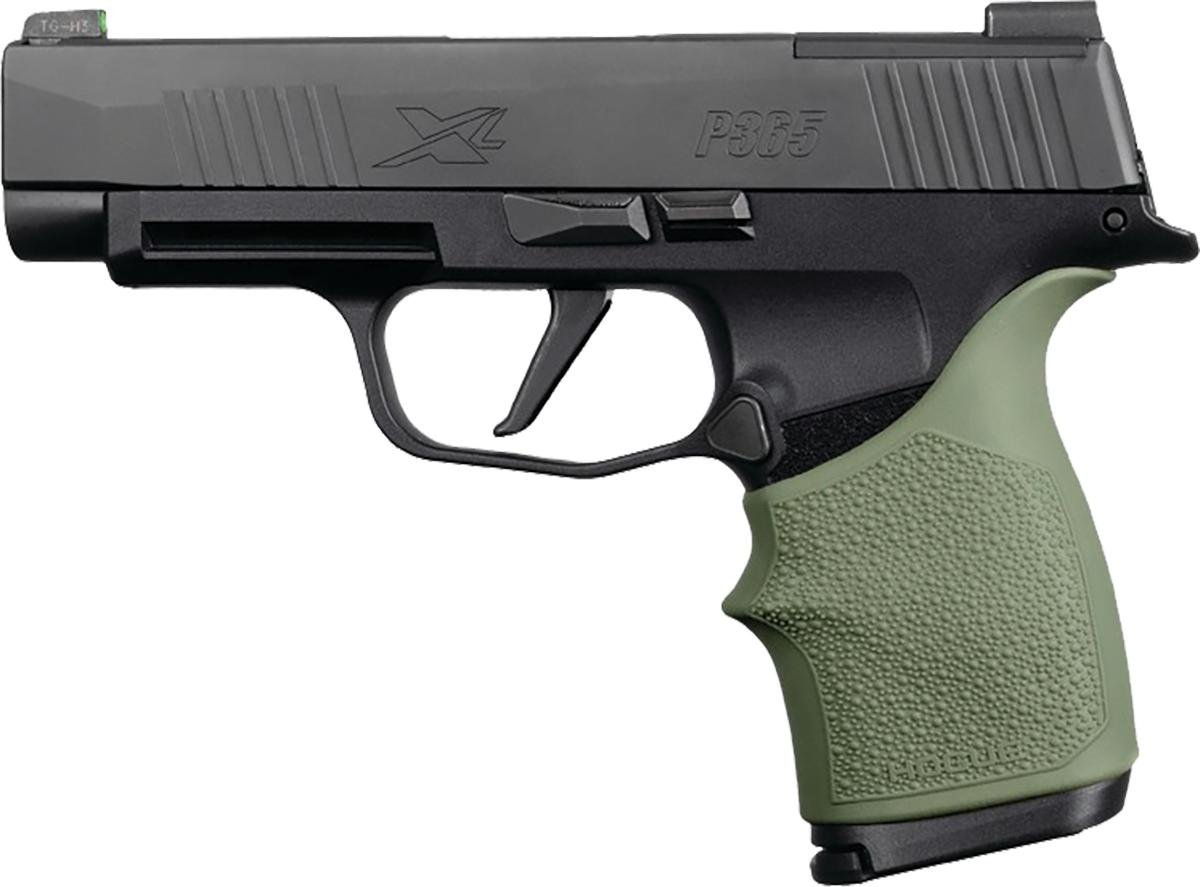 Buy Hogue 18711 HandAll Beavertail Grip Sleeve OD Green for P365XL online