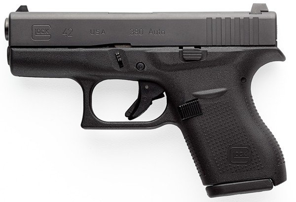 Glock 42 Gen3 Subcompact 380 ACP 3.25" Barrel Black - Glock - 380 ACP