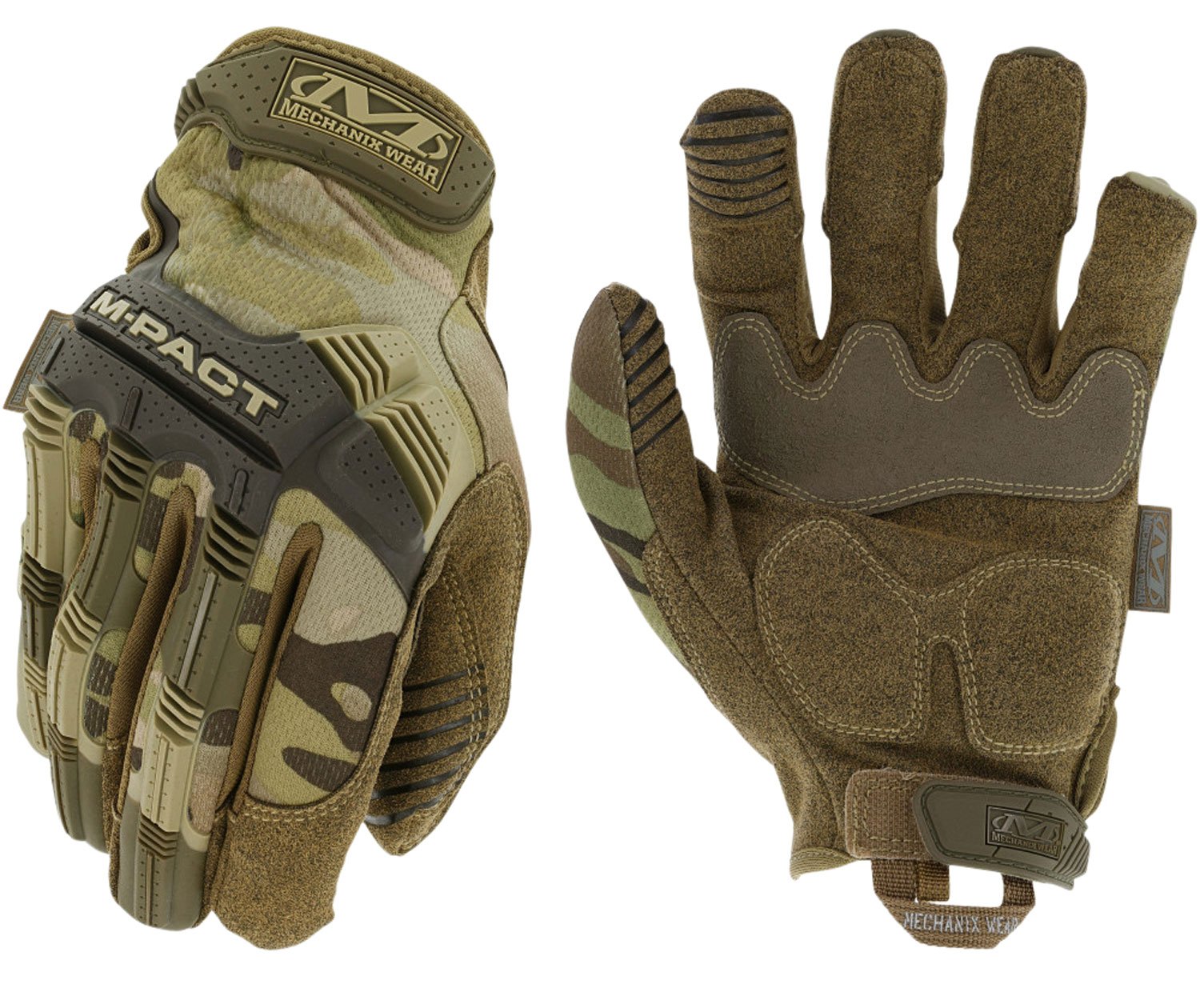 Mechanix Wear MPT78008 M-Pact Multi-Cam Small Touchscreen Gloves