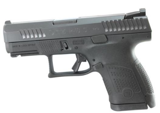 CZ-USA 91560 P-10 S 9mm Luger 12+1 3.50" Black Steel Barrel Nitride...
