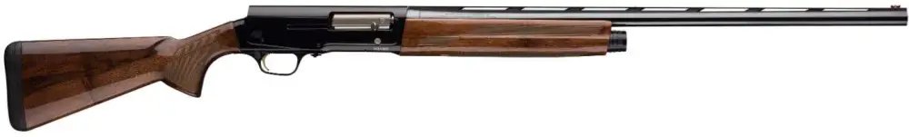 Browning A5 Hunter 12 Gauge 28" Barrel 3" 4+1, Gloss Black Barrel & Anodized Receiver, Gloss Turkish Walnut Stock With Close Radius Pistol Grip - Browning - 12 Gauge