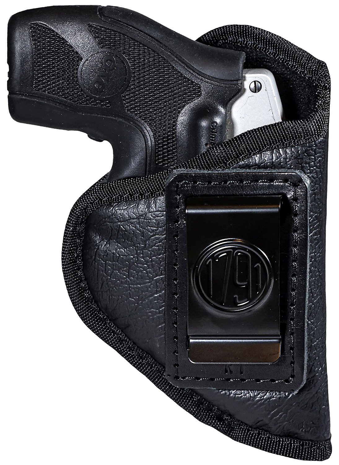 1791 Gunleather ECOR1BLKR EcoCarry IWB Holster Black Small Right Hand - 1791 Gunleather - BLACK