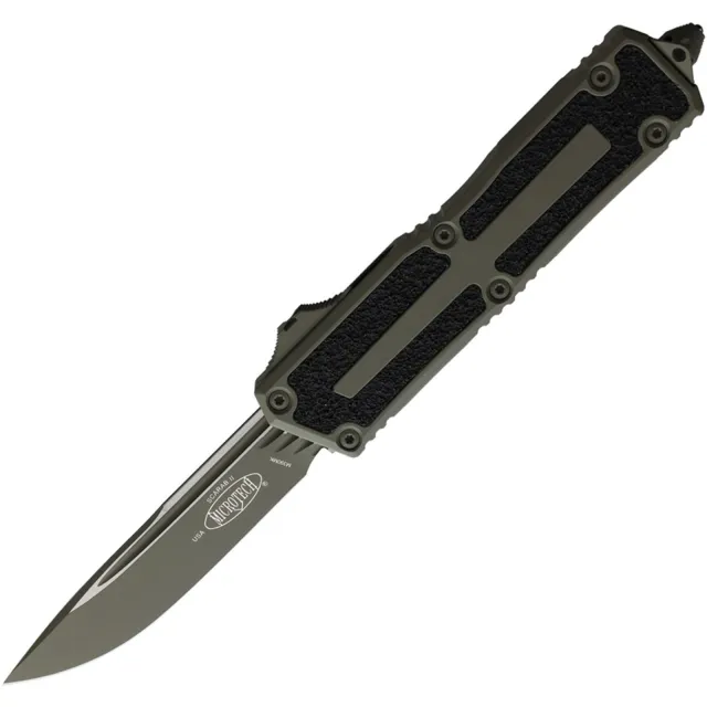 Microtech Scarab II G3 3.97 In SE Standard Moss Green ALU Handle
