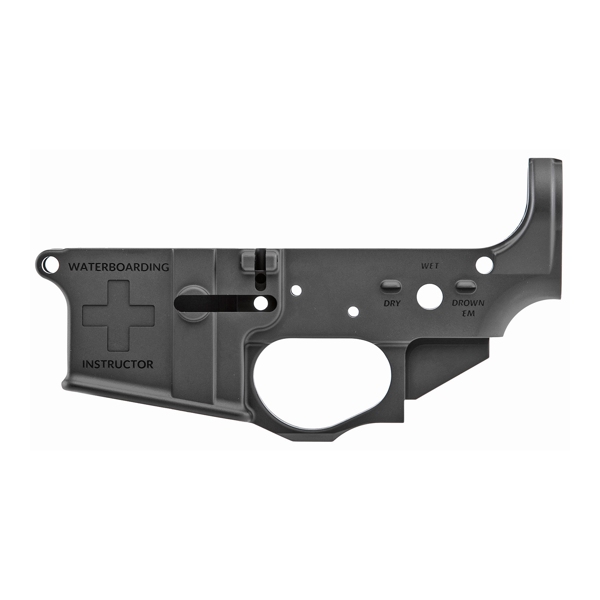 Spike's Tactical STLS033 AR-15 Stripped Lower Receiver 7075-T6 Aluminum Black