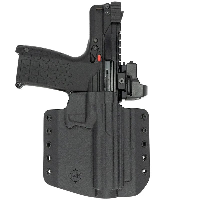 C&G 2650-100 Covert OWB Kydex Holster KelTec CP33 Right Hand Black - C&G Holsters