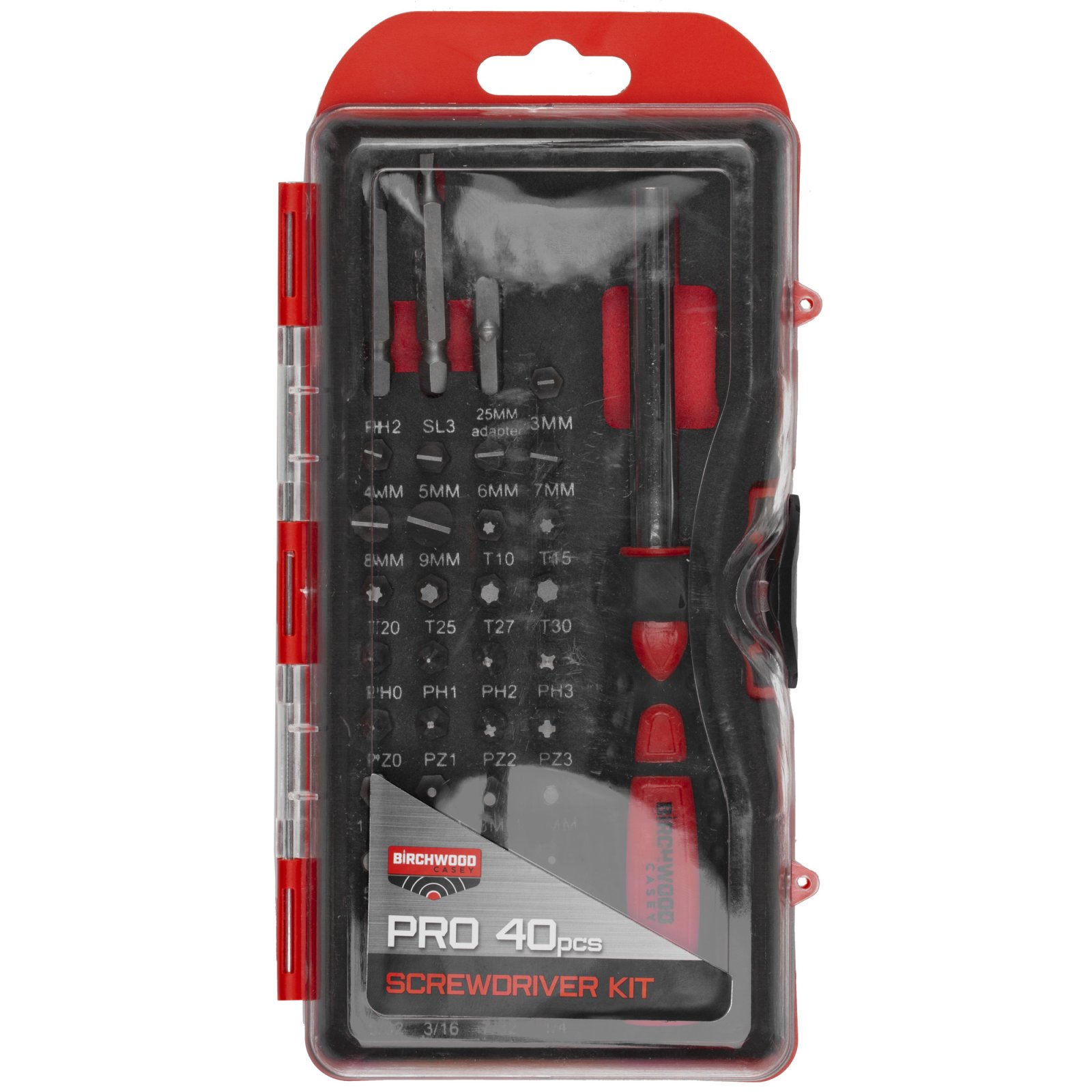 Birchwood Casey DLXSDS Master Screwdriver Kit 84 Pieces Includes Slotte...