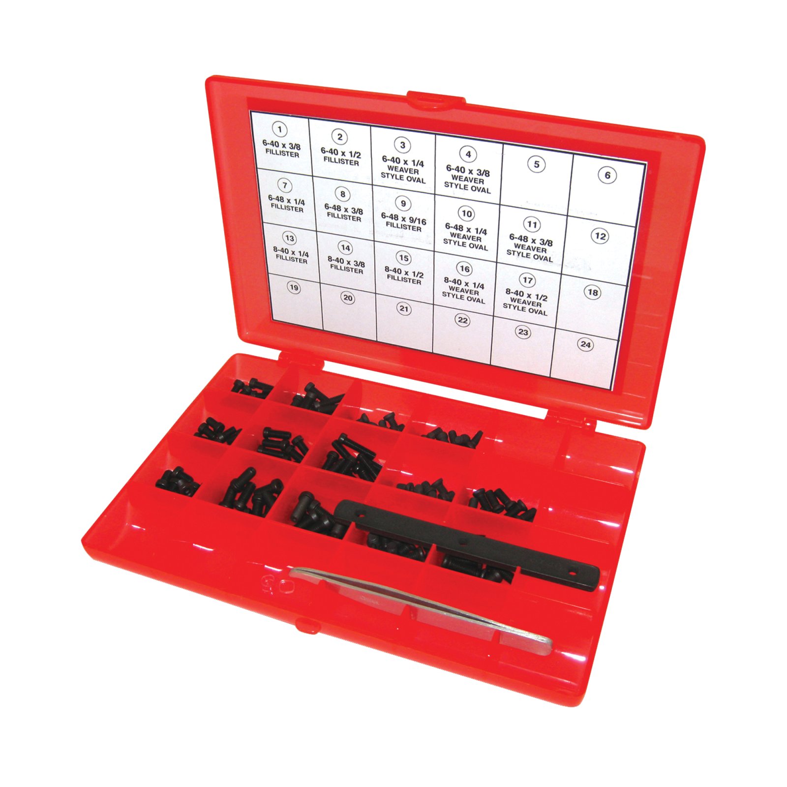 Lyman 03058 Hex Head Screw Kit 142 Pieces Hardened Steel Universal Handle - Pachmayr