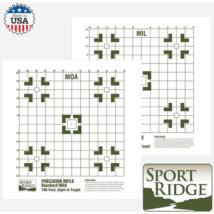 SIT Rifle MOA 16x16in 8 Pack White