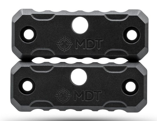 Mdt Sporting Goods Inc 107320BLK Forend Weight M-LOK Mount, 0.35 lbs Each (2 Pack), QD Sling Mount, Black Steel