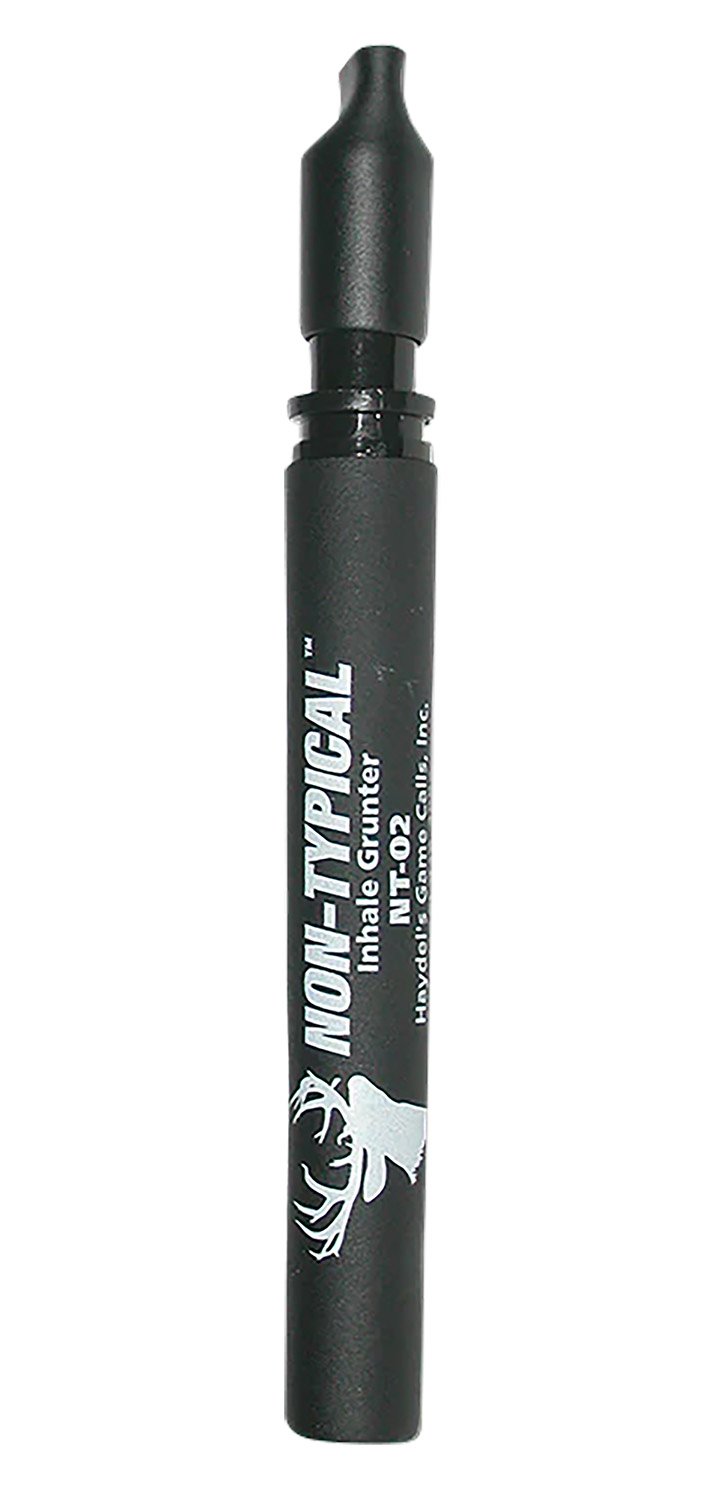 Haydel's NT02 Non-Typical Grunter Call Black Rubber Inhale Design - HAY - DEER