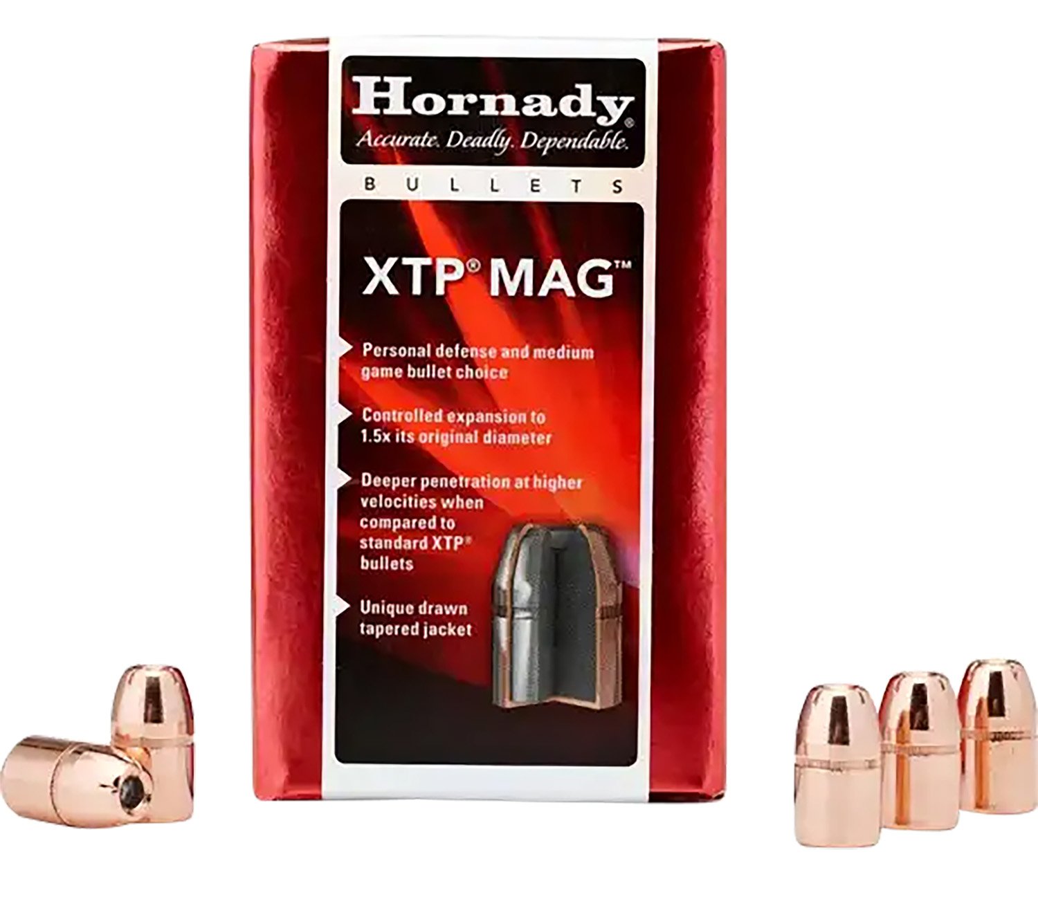 Hornady 45235 XTP Mag 45 Cal .452 300 gr Hollow Point (HP) - Horn Hunter - 45 Caliber