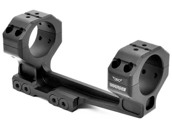 Warne 781820MOA Precision Cantilever Scope Mount 30mm 20 MOA Black - Warne - PRECISION CANTILEVER MOUNT