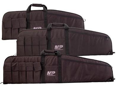Smith & Wesson 110014 Duty Series 34" Rifle Case with Mag Pouches, Black