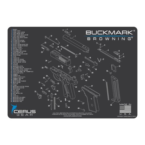 CERUS GEAR BROWNING BUCKMARK CHAR GRAY