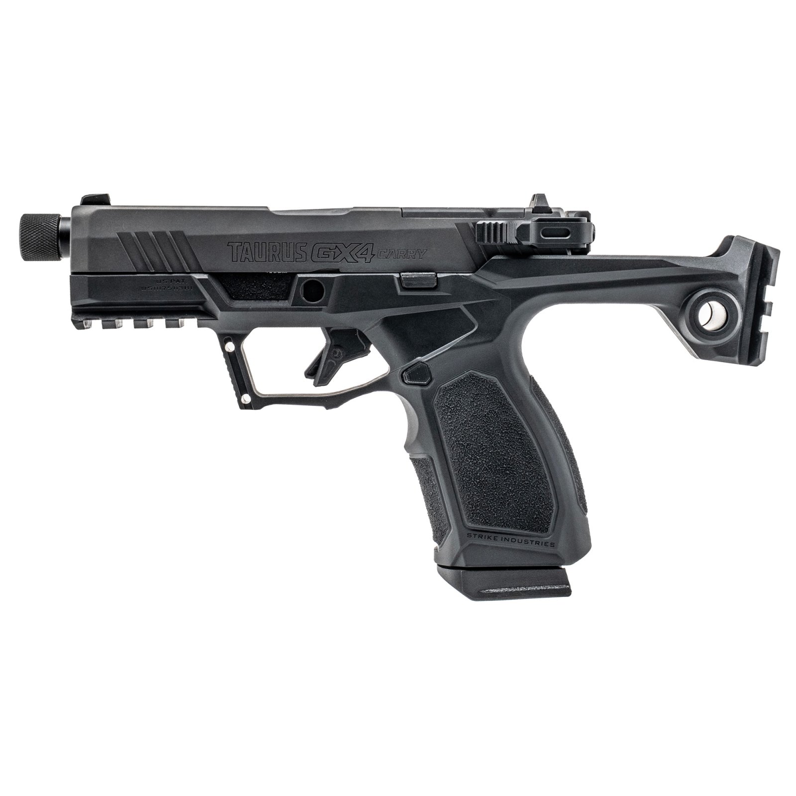 Buy Taurus GX4 Strike Bravo Handgun 9mm Luge 15rd Magazines(2) 3.7 Threaded Barrel TORO SI Frame online