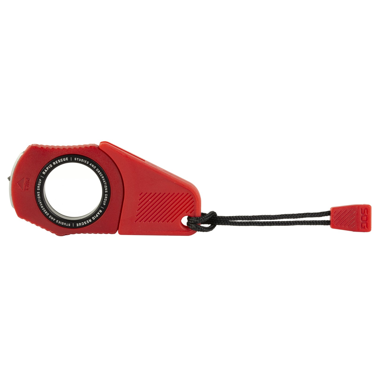 SOG SOG-26-30-01-43 Rapid Rescue Seatbelt Cutter, Glass Breaker, Red - SOG