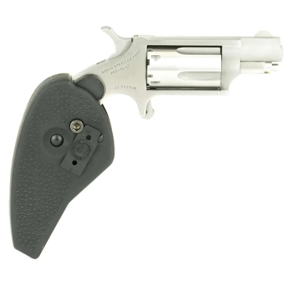 NAA Mini-Revolver 22 Mag 22 LR Stainless Holster Grip - NAA - 22 LR | 22 Magnum