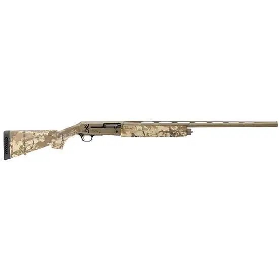 Browning 011438204 Silver Field 12 Gauge 3.5" 4+1 (2.75") 28" FDE Barrel/Rec AURIC Camo Synthetic Stock - Browning - 12 Gauge